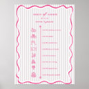 Recherche de jour du mariage posters Ordre des événements