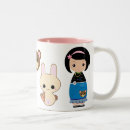 Recherche de poupée de kokeshi tasses Fille