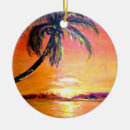Recherche de soleil ornements Palmier
