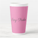 Recherche de rose chic tasses Typographie de script