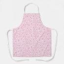 Recherche de paisley tabliers Blanc