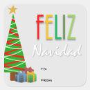 Recherche de espanol autocollants Feliz navidad