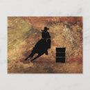 Recherche de courses de cheval cartes postales Cowgirl