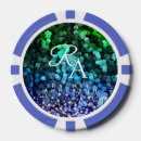 Recherche de paillettes jetons poker Monogramme