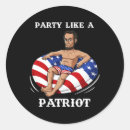 Recherche de abraham lincoln autocollants Amusant