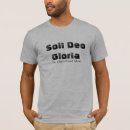 Recherche de soli deo gloria tshirts Spirituel