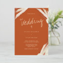 Recherche de pampas grass mariage invitations Typographie