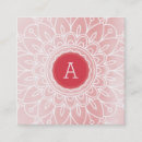 Recherche de mandala rose cartes visite Professionnel