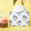 Recherche de palmier papier cadeau Violet