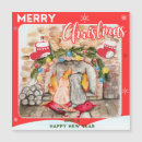 Recherche de cheminée vœux cartes Feu