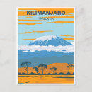 Recherche de kilimanjaro cartes postales Vintage