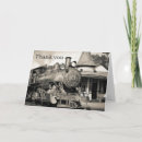 Recherche de locomotive vapeur vœux cartes Vintage