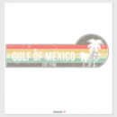 Recherche de golf vintage autocollants Golfe du mexique