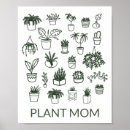 Recherche de plante posters Illustration