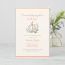 Recherche de citrouille mignon invitations Automne