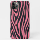 Recherche de zèbre iphone coques Rose