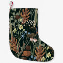 Recherche de fleurs sauvages chaussette de noël Transparent