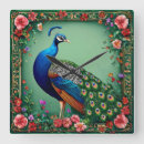 Recherche de paons horloges Bleu