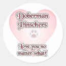 Recherche de dobx autocollants Doberman pinscher