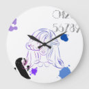 Recherche de lilas horloges Bleu