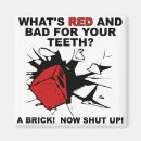 Recherche de briques magnets Rouge