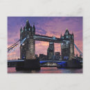 Recherche de pont de tour cartes postales Coucher de soleil