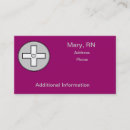 Recherche de assistants sociaux cartes visite Infirmière