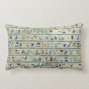 Recherche de hiéroglyphes égyptiens coussins Pharaon