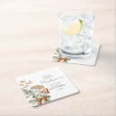 Recherche de champignons dessous de verres Aquarelle