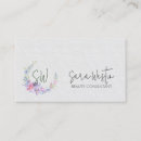 Recherche de monogramme b cartes visite Floral