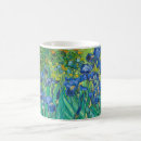 Recherche de post impressionnisme vintage tasses Iris
