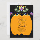 Recherche de citrouille découpé invitations Mignon