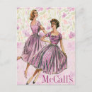 Recherche de couturière cartes postales Vintage