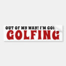 Recherche de golfe voiture autocollants Papa