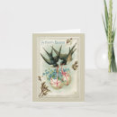 Recherche de saule de chat vœux cartes Vintage
