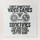 Recherche de jeu vidéo de puzzles Joueur