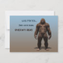 Recherche de bigfoot cartes postales Sasquatch