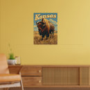 Recherche de plaines posters Bison