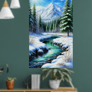 Recherche de paysage alpin posters Arbres