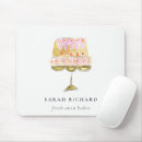 Recherche de rose rouge simple tapis souris Aquarelle