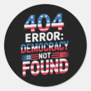 Recherche de erreur autocollants Élection