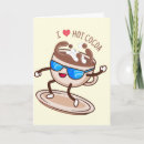 Recherche de boissons chaudes vœux cartes Cacao