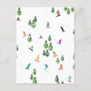 Recherche de snowboard cartes postales Rétro