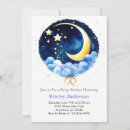 Recherche de celestial baby shower invitations Lune et étoiles