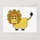 Recherche de tête de chat cartes postales Illustration