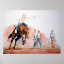 Recherche de bronc art Cowboy