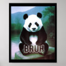 Recherche de panda drôle posters Moderne