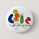 Recherche de microbes badges Bactéries