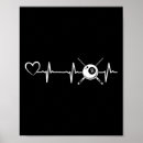 Recherche de battement de coeur posters Drôle