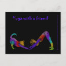 Recherche de chakras cartes postales Coloré